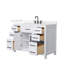 Beckett 48" Freestanding Single Bathroom Vanity with Quartz Top-1394137244-1394137246-1394137218