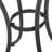 Outdoor 3 Kd Metal - Iron Table & Chairs Powder Coated Shoe Rack-978830872