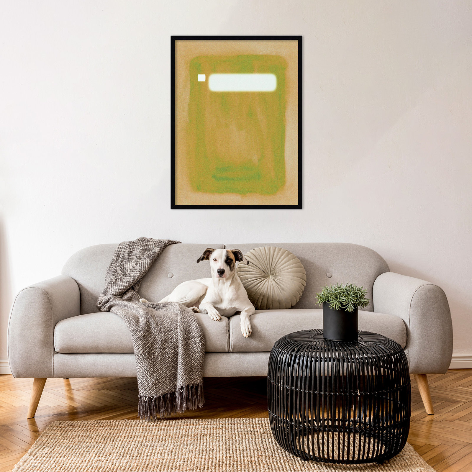 Focal Point II Print by Melissa Wang, Black, 33" H x 25" W