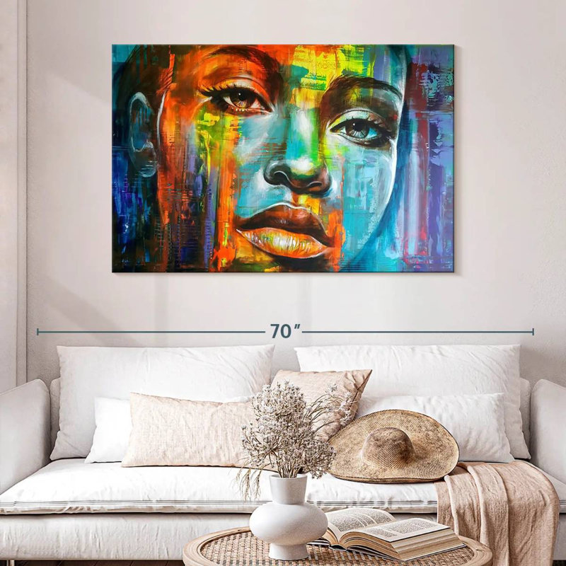 Leisha Anga Kiss, 32" H x 48" W