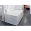 Cube 72'' L Freestanding Soaking Bathtub-2134624904-2134624916