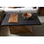 Slant Coffee Table, Natural/Black