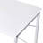 Tennos White  Chrome Finish Writing Desk-795312216