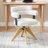 Breunna Linen Upholstered Home Office Task Chair-606507723