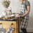 Wolsingham Plaid Cotton Apron Sets-1927098438