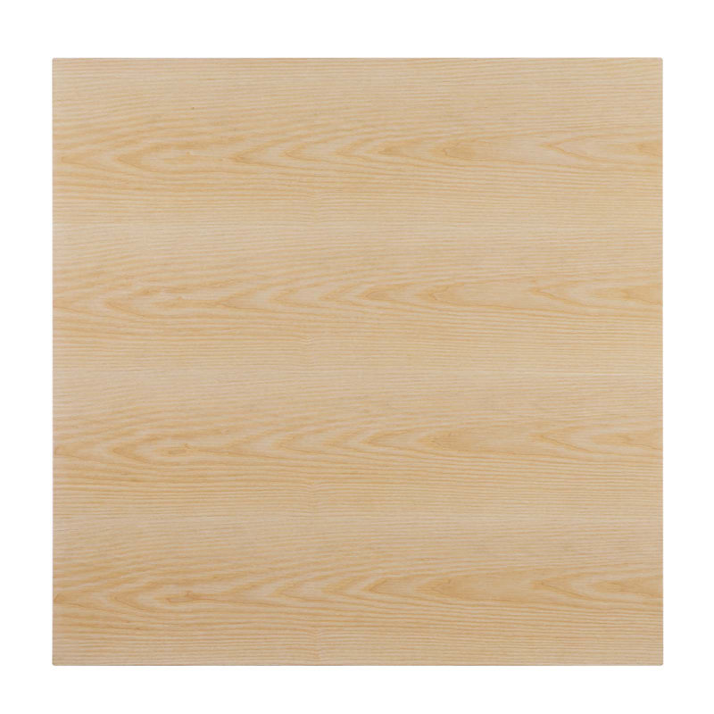 Table de salle à manger Modway, Naturel, L 28 po x L 28 po