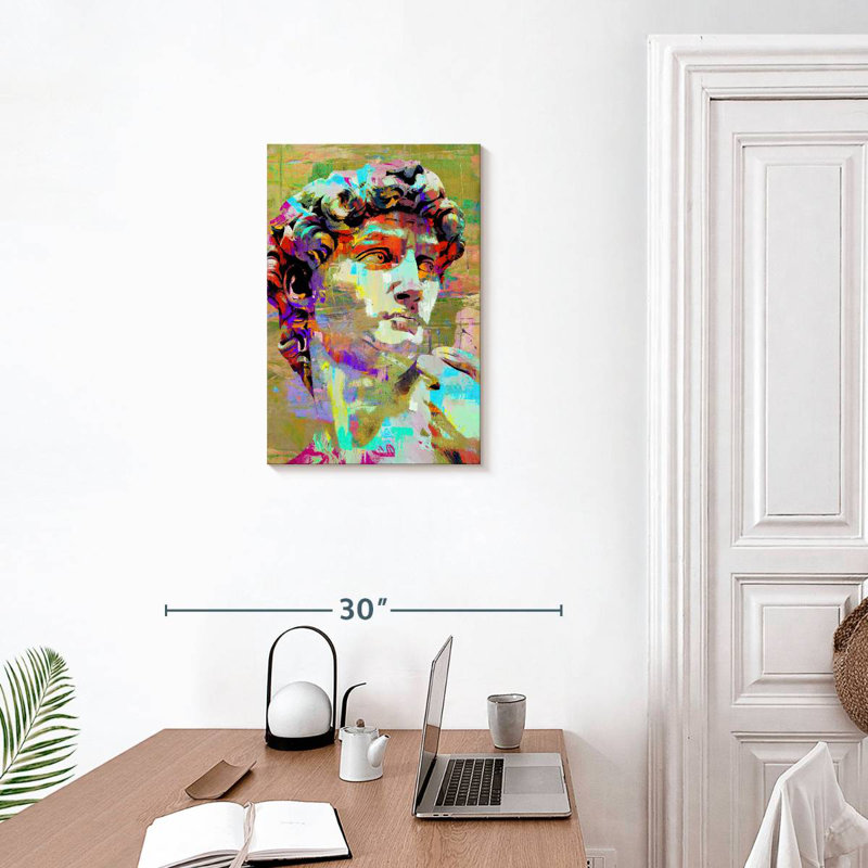 Leisha Michelangelo David III, H 24 po x l 16 po