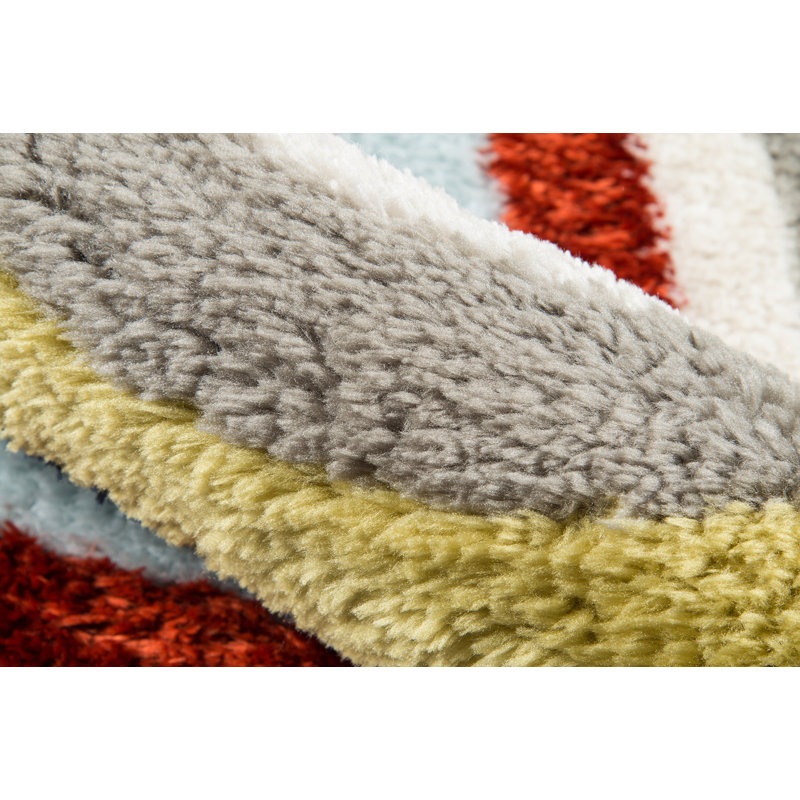 Tapis fait main, Rectangle 7 pi 6 po x 9 pi 6 po