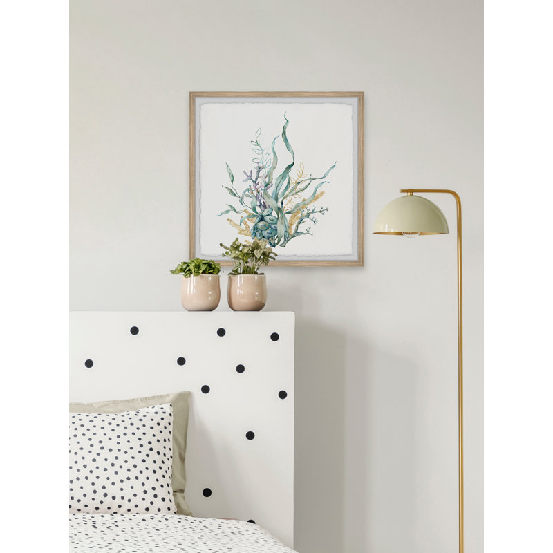 Marine Gardens by Marmont Hill - Single Picture Frame Painting, 30cm H x 30cm W x 3.81cm D