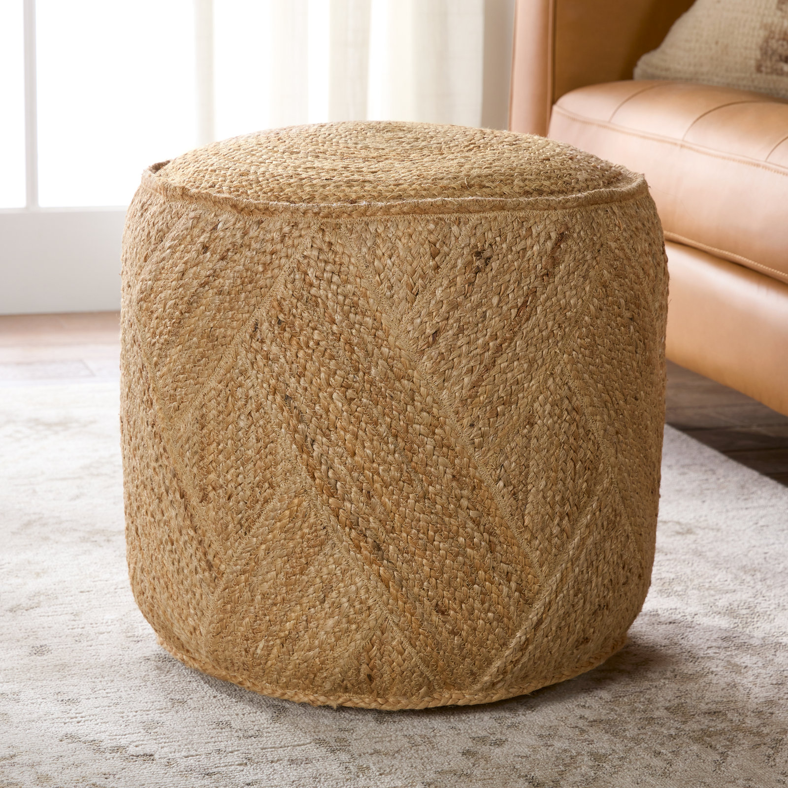 Amaya Upholstered Pouf