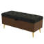 Banc de rangement avec repose-pieds Modern-509433701
