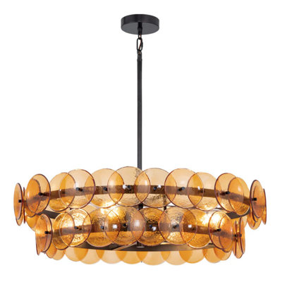 Chandelier With Glass