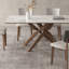 Chaises de table en frêne blanc