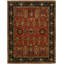 Doreen Hand Knotted Wool Southwestern Area Rug in Rust/Navy-1874760922