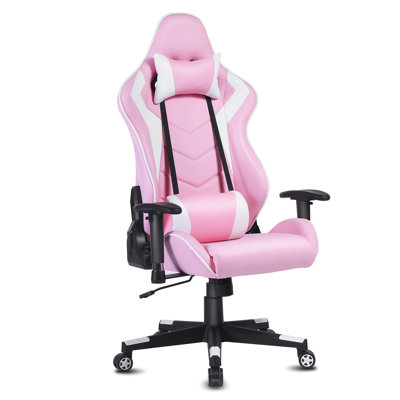 High-Back Swivel Gaming Chai by Inbox Zero