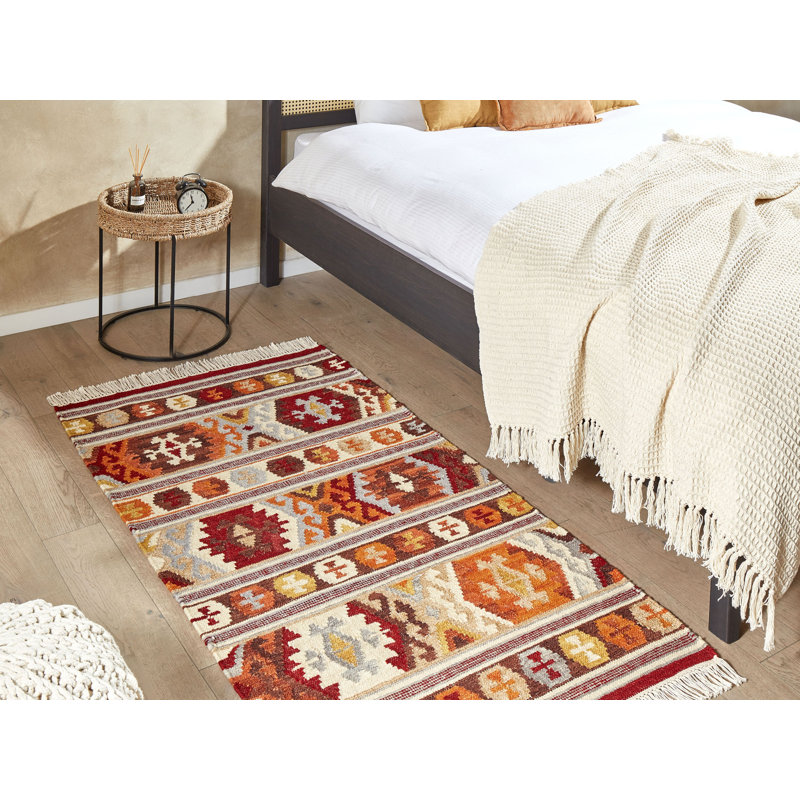 Bistra Southwestern Hand Woven Area Rug, Rectangle 80 x 150cm