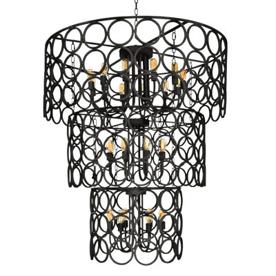 Topkapi 24 - Light Tiered Chandelier