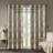 Ogee Knitted Jacquard Total Blackout Curtain Panel(Only 1 Pc Panel)-148549838-148549682