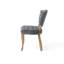 Chaise Parsons rembourrée et capitonnée Richard-564726188