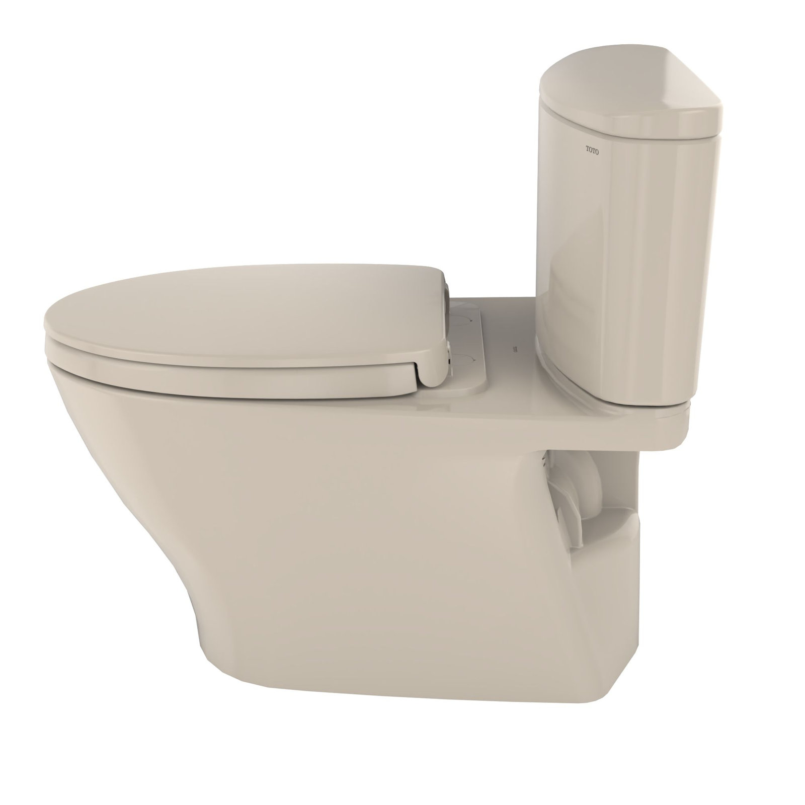 Aquia® IV Dual-Flush 2-Piece Toilet, Bone, Left