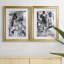 «Black & White Mix III», ensemble de 2 impressions encadrées-519343898-519343974