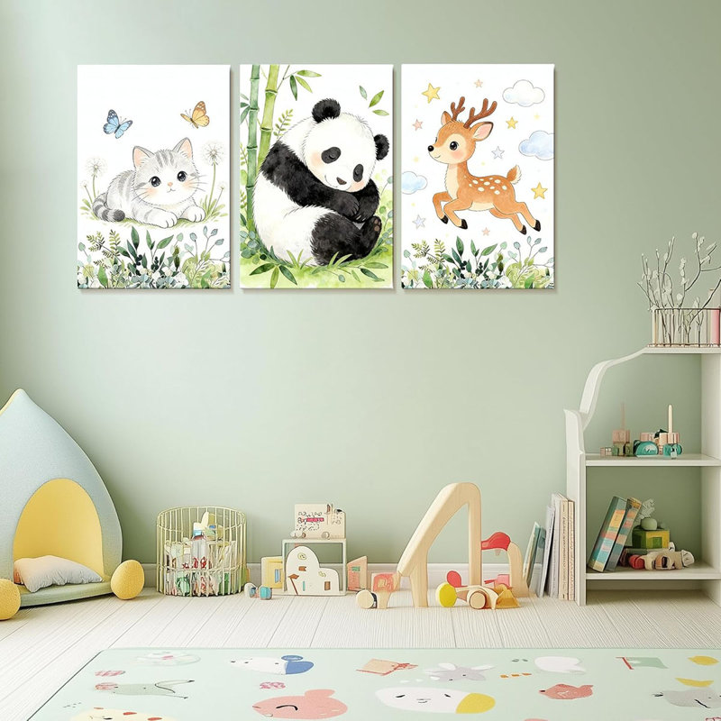 3 Piece Wrapped Canvas Print