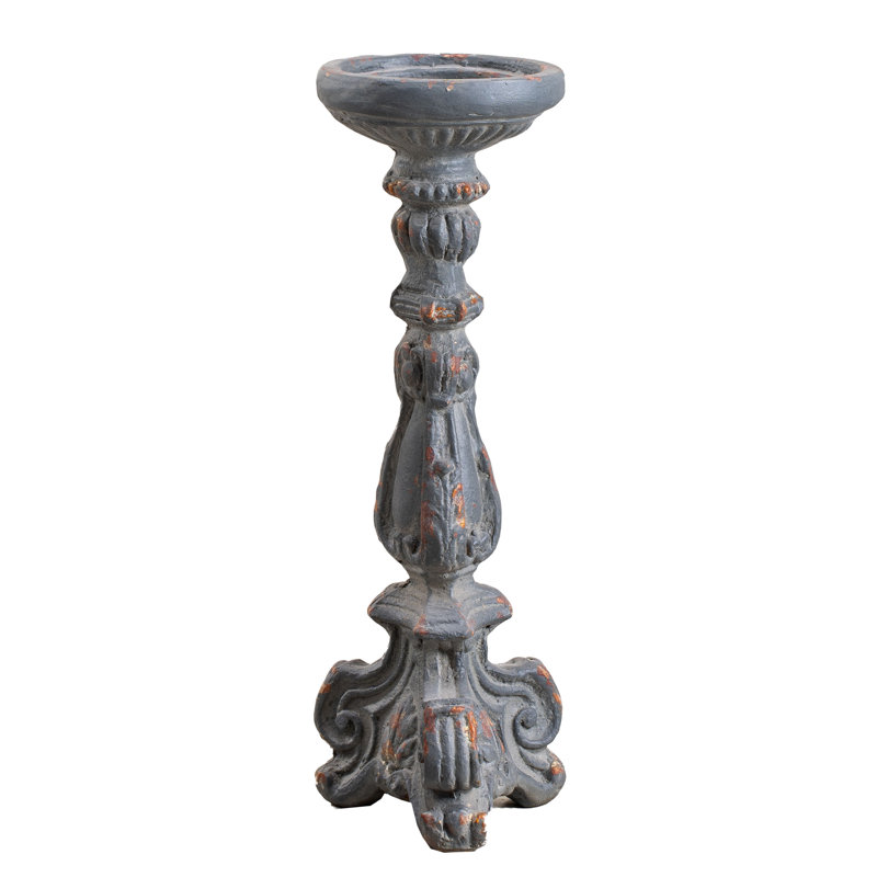 22" Antique Candle Holder, MGO Garden Statue