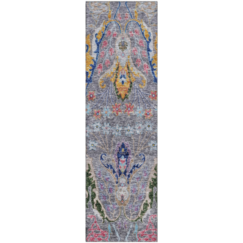 Premium Machine Washable Mayfield AMF1932 Modern Rug, Runner 2'3" x 7'6"