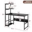 43,6 pouces, bureau moderne, grande table d'ordinateur, poste de travail, noir-1925918709