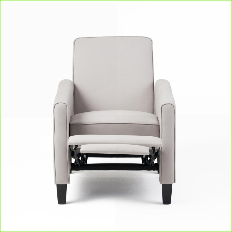Fauteuil inclinable par pression | Tissu moderne gris ardoise moderne | Gris | Tissu, Tissu - gris