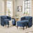 Lane Accent Barrel Chair With Storage Ottoman (Set of 2)-87512284