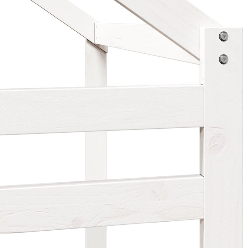 Fedler Bunk Bed Accessories, 113cm H x 198cm L x 87cm W, White