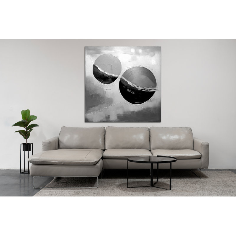 Floating Realms, 36" H x 36" W