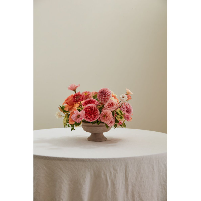 Pot à fleurs en céramique Hettie, H 4 po x l 7 po x P 7 po