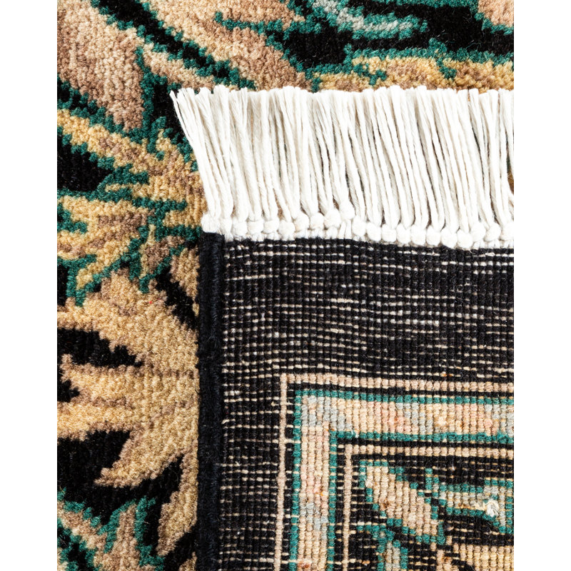Classic One-of-a-Kind 9' 1" X 12' 4" Hand Knotted Area Rug