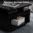 47'' Modern Smart Marble Coffee Table With Charging Station-2044748610