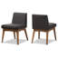 Chaise d'appoint rembourrée Klimek-1876543469