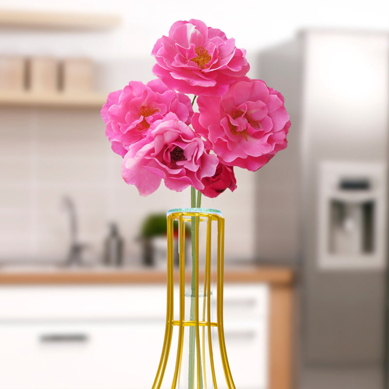 Kermith Handmade Table Vase, Gold
