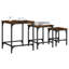 Obra Nesting Coffee Tables 3 pcs Engineered Wood-1283476836