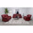 Upholstered Motion Reclining Sofa-1876731420