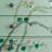 Green Solid + Manufactured Wood Accent Cabinet