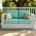 Teal Cushion/White Frame