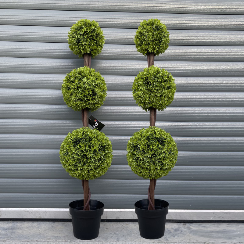 Faux Topiary in Pot Liner, 120cm H x 29cm W x 29cm D