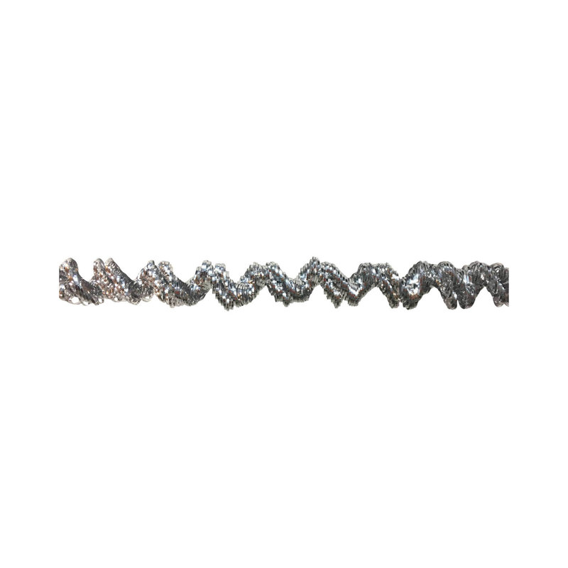 7cm Faux Garland, Silver