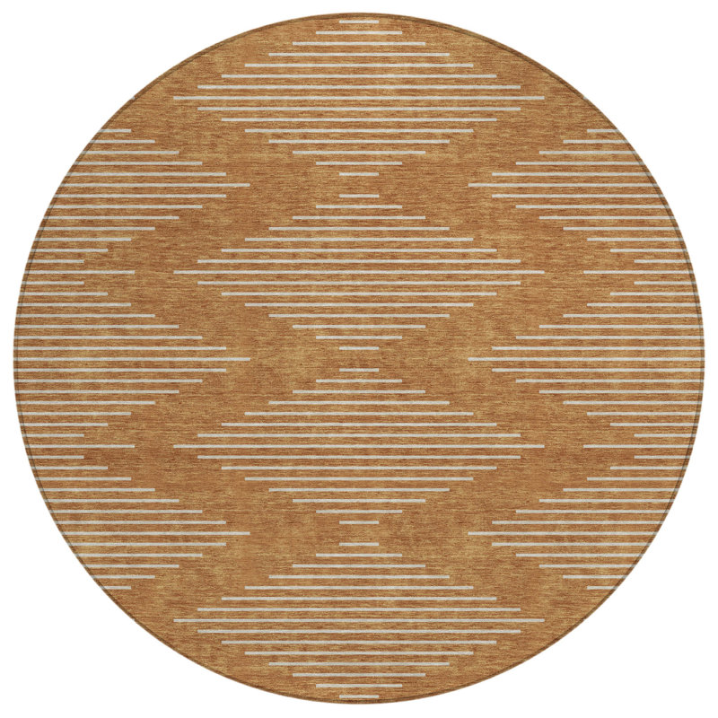 Tapis rond 8 po
