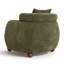 Fauteuil d'appoint en chenille Serenelle Comfy Cloud