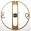 Almeeta Metal Wall Clock