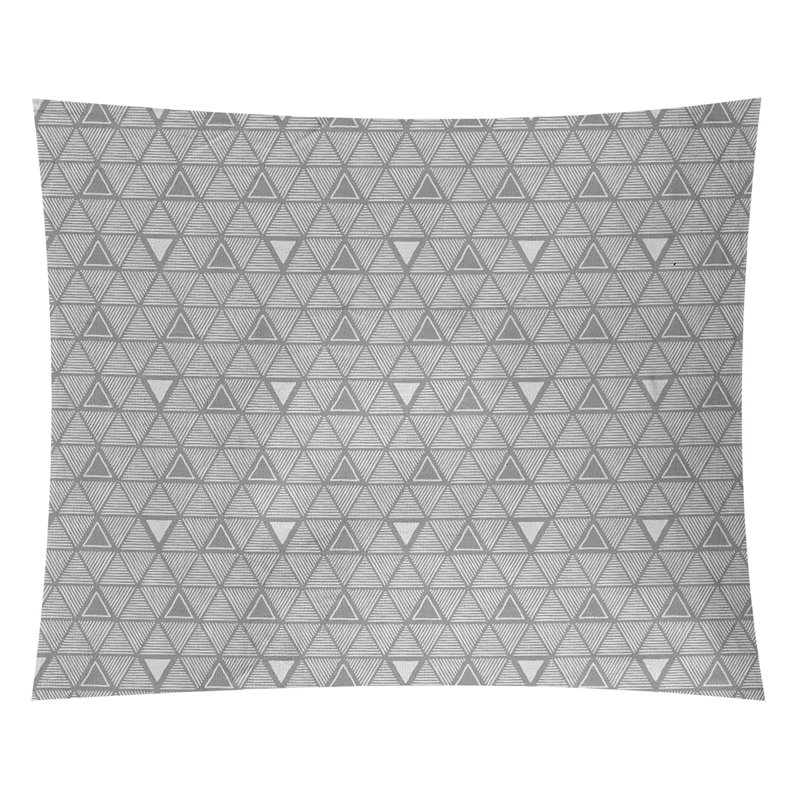 Tapisserie, H 51 po x l 60 po, gris
