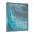 Impression argent sur toile encadrée