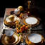 Corde Gold Charger - Wide Border